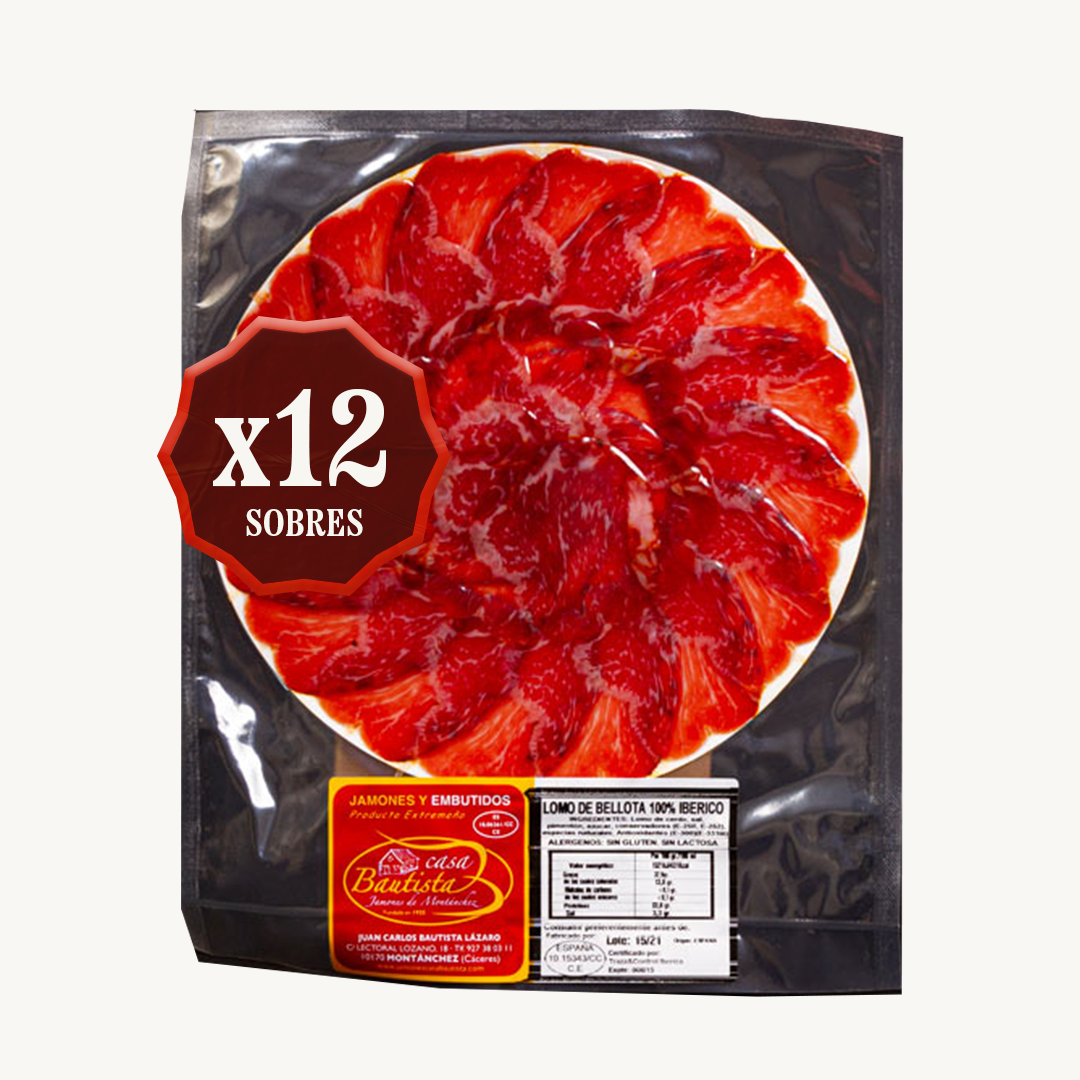 Lomo de Bellota 100% Ibérico - LONCHEADO