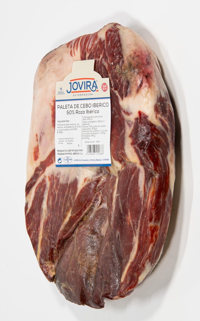 Paleta de Cebo 50% Ibérica - DESHUESADA