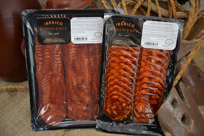 Chorizo de Cebo Ibérico - LONCHEADO A MÁQUINA
