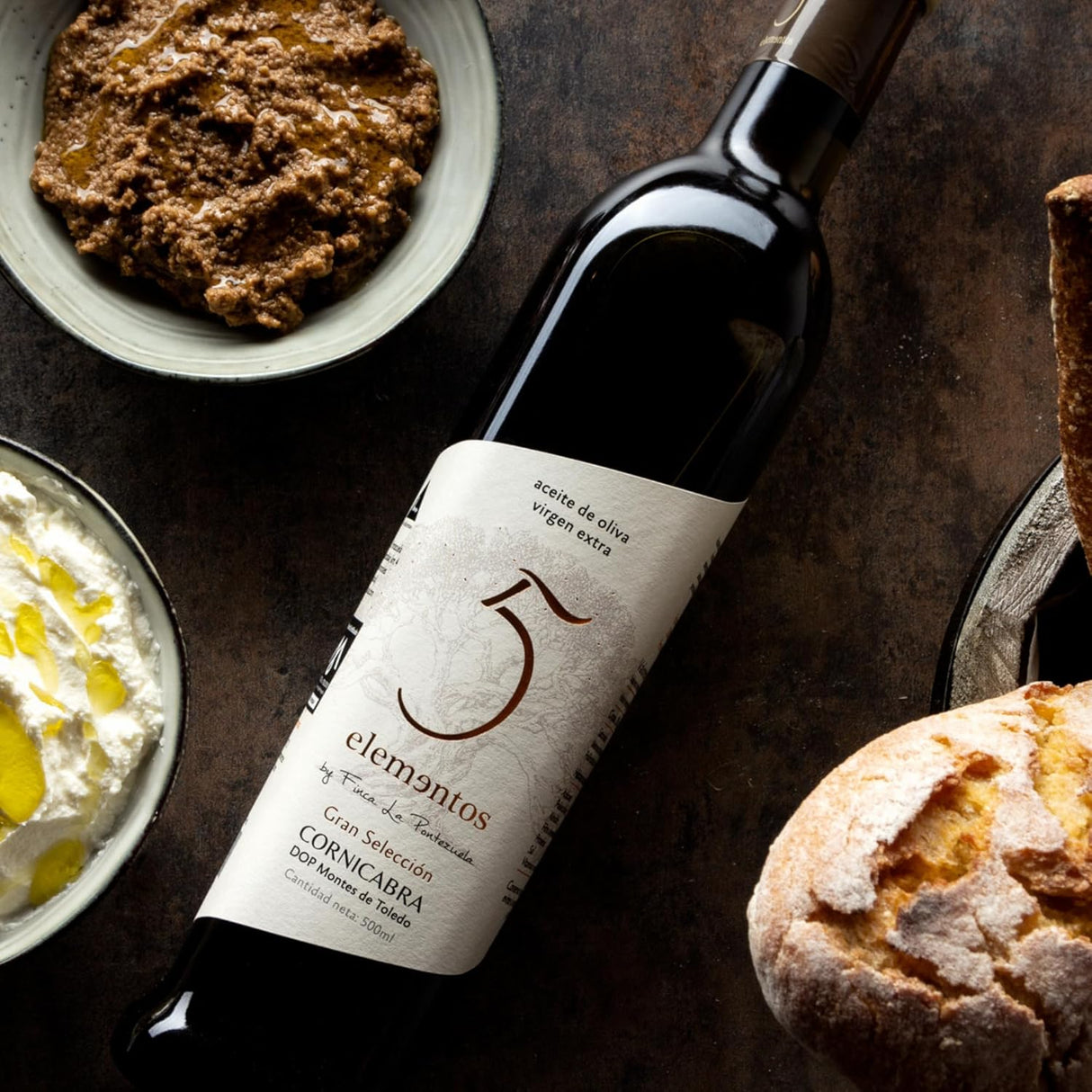 Aceite 5 Elementos Gran Selección Cornicabra