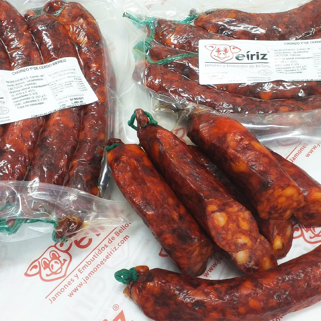 Chorizo de Bellota Ibérico de 1ª Jabuguito - PIEZA ENTERA