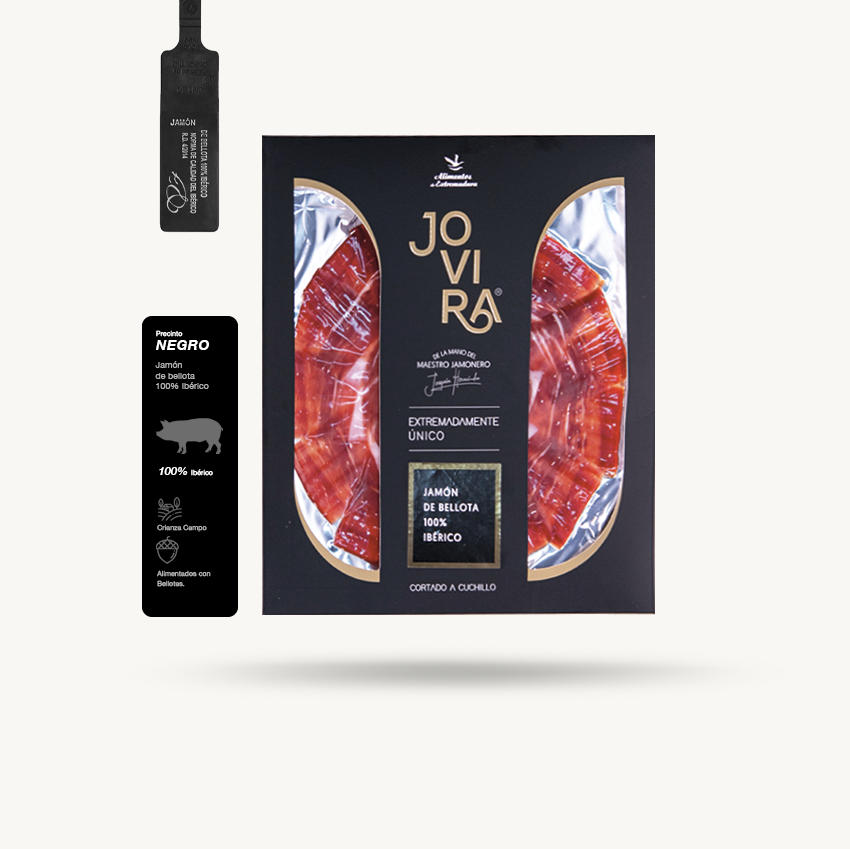 Jamón de Bellota 100% Ibérico - CORTADO A MANO