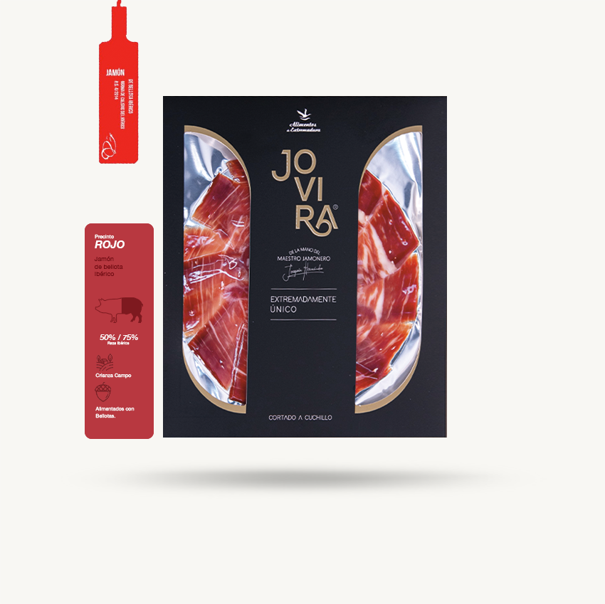 Jamón de Bellota 50% Ibérico - CORTADO A MANO