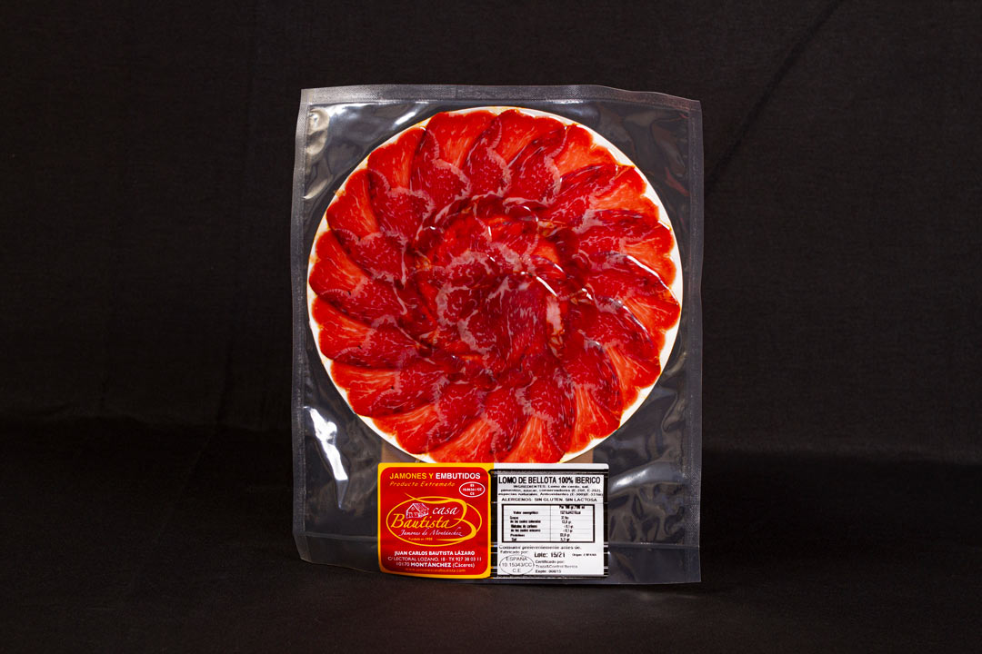 Lomo de Bellota 100% Ibérico - LONCHEADO