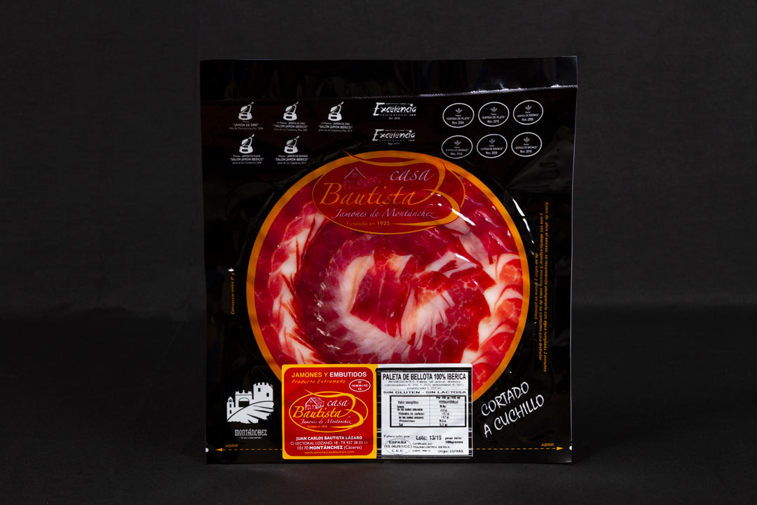 Paleta de Bellota 100% Ibérica - CORTADO A MANO