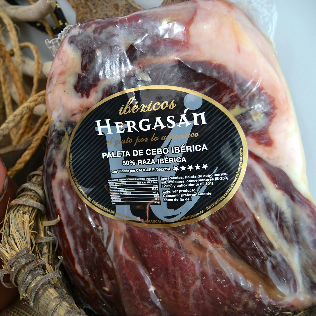 Paleta de Cebo 50% Ibérica - DESHUESADA