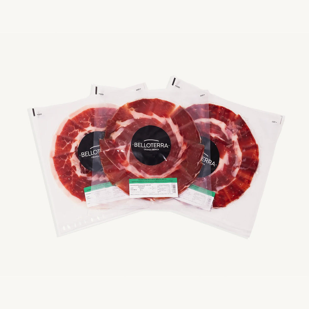 Paleta de Cebo de Campo 50% Ibérico - LONCHEADO