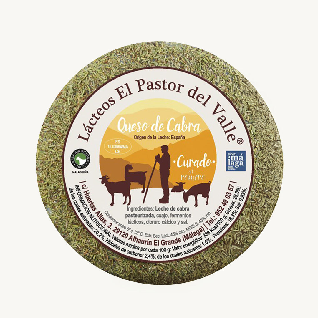 Queso Curado de Cabra al Romero