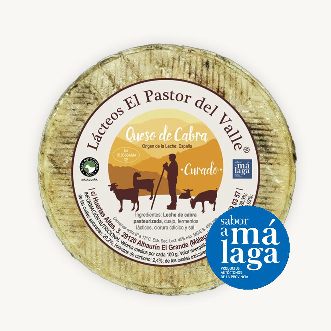 Queso Curado de Leche Pasteurizada de Cabra