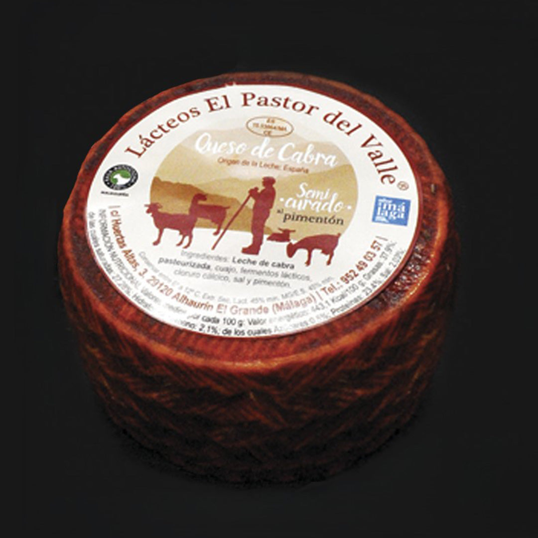 Queso Curado de Cabra al Pimentón