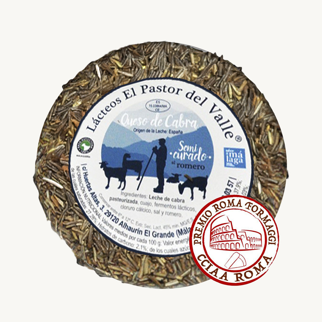 Queso Semicurado de Cabra al Romero