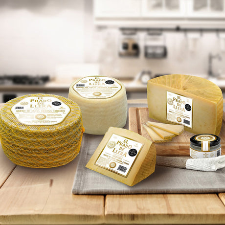 Queso curado de oveja merina con aceite de oliva ORIGEN