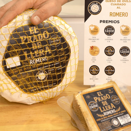Queso curado de oveja merina ROMERO
