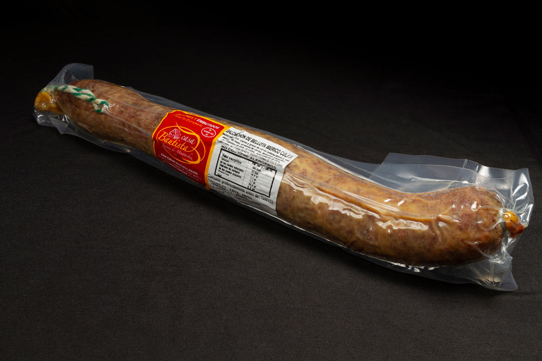 Salchichón Cular de Bellota Ibérico - PIEZA ENTERA