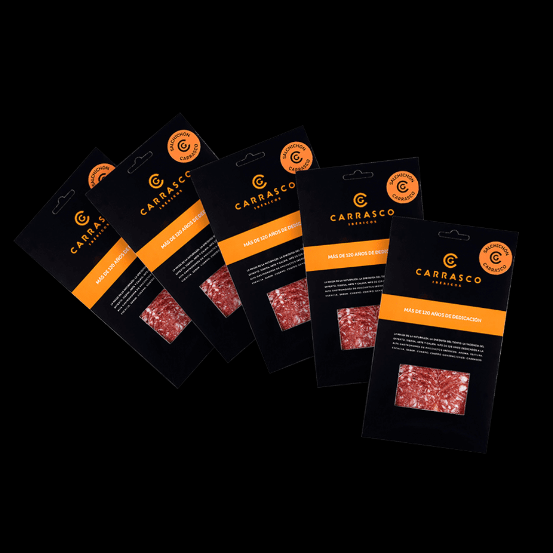 Salchichón de Bellota 100% Ibérico - LONCHEADO