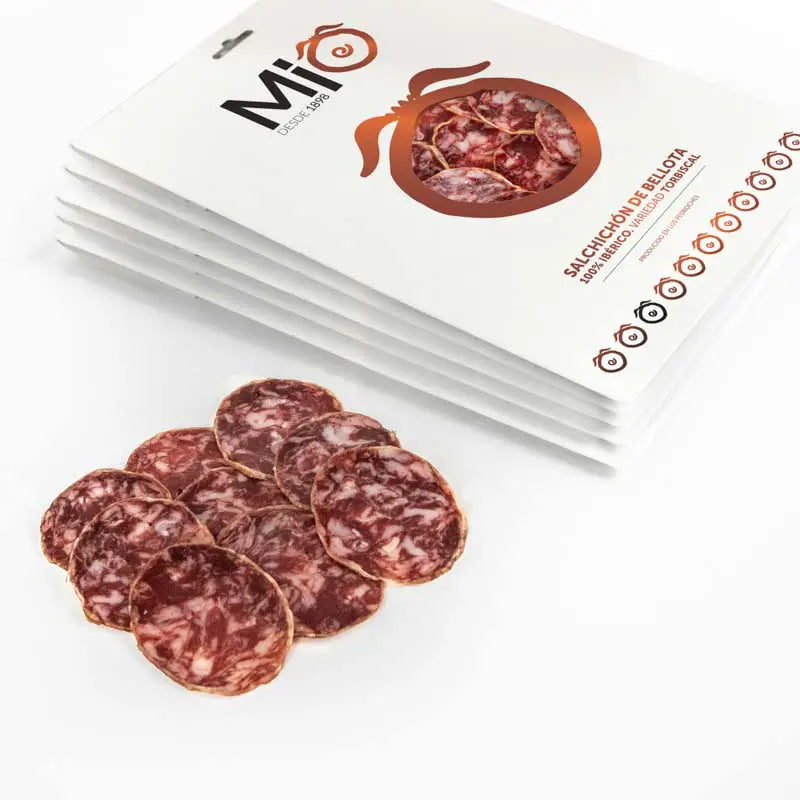 Salchichón de Bellota 100% Ibérico MIO - LONCHEADO