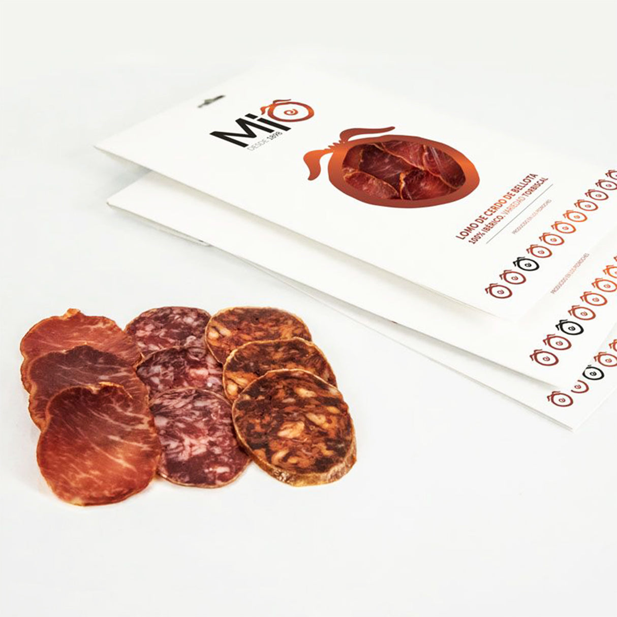 Surtido Trilogía Loncheados de Bellota 100% Ibérico MIO
