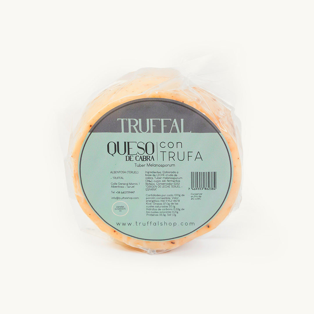 Queso de Cabra con Trufa Negra (Tuber Melanosporum)