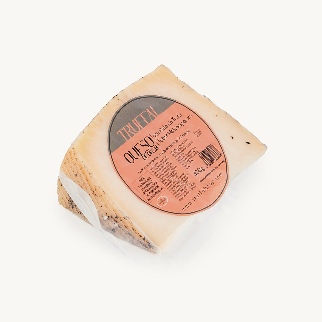 Queso de Oveja con Trufa Negra (Tuber Melanosporum)