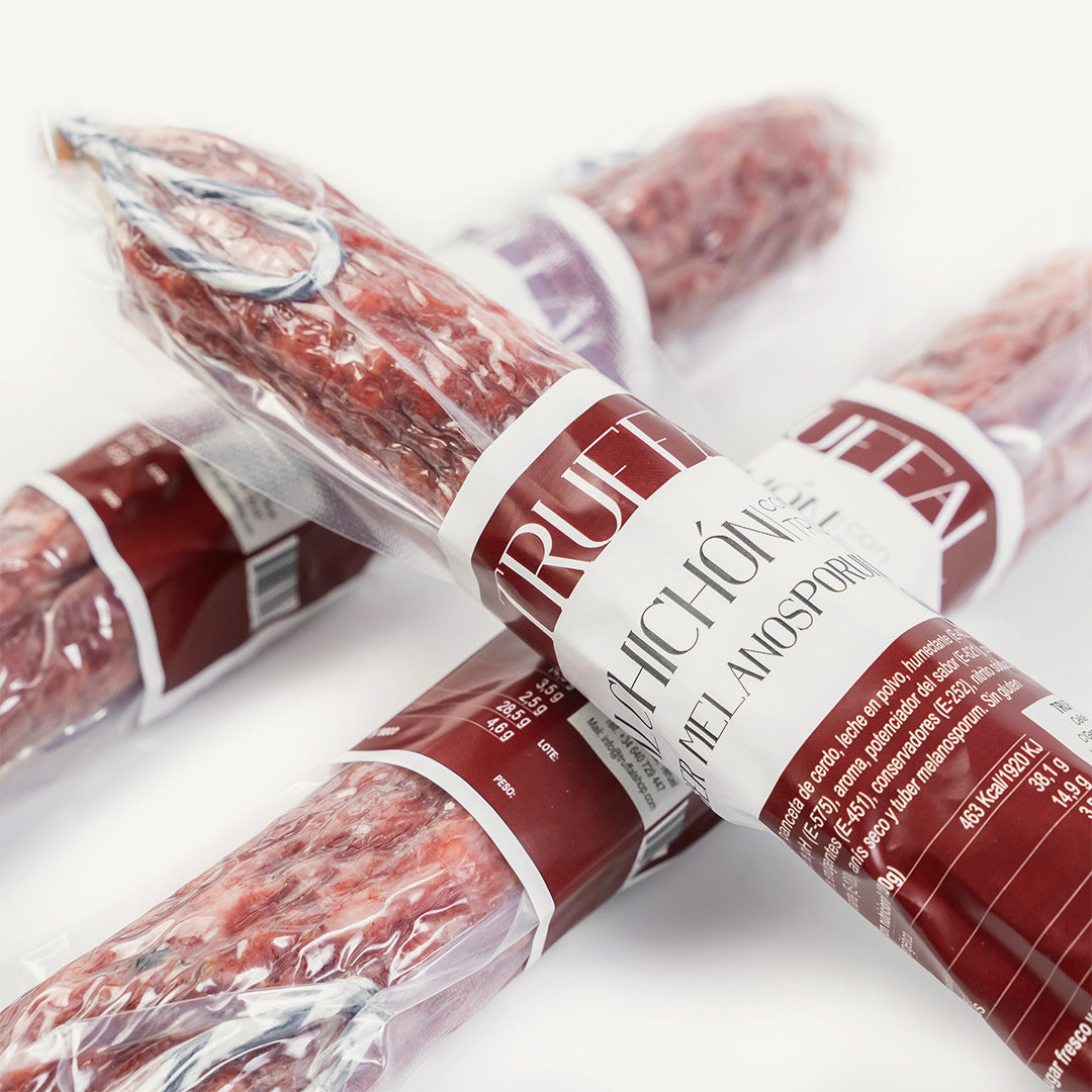 Salchichón con Trufa Negra (Tuber Melanosporum)