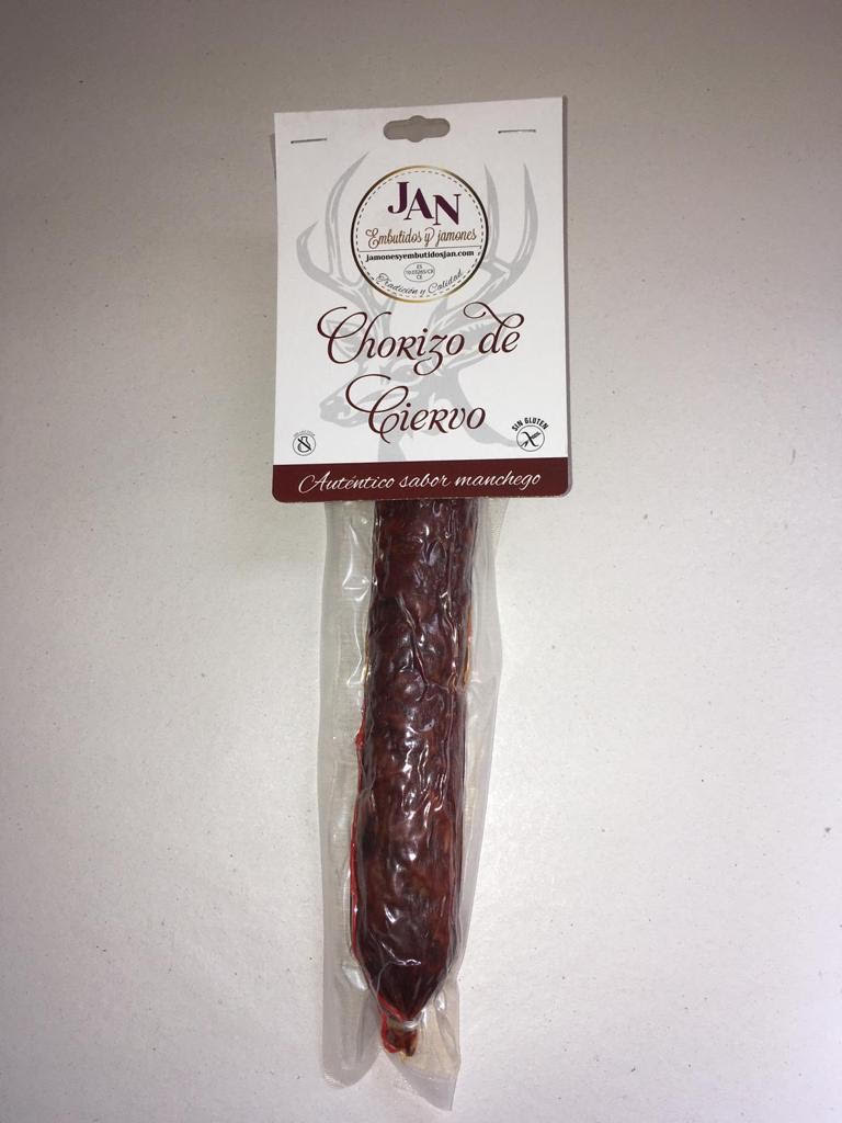 Chorizo de Ciervo Curado - PIEZA ENTERA