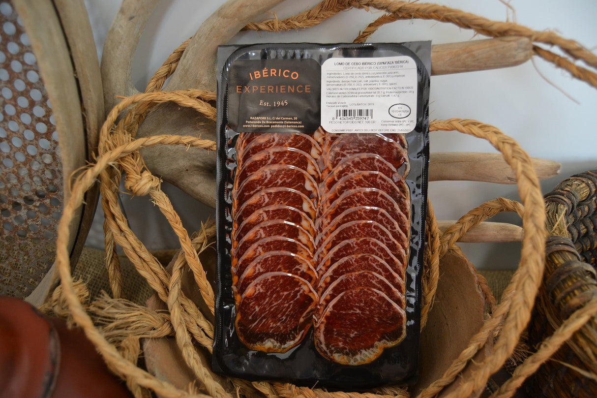 Lomo de Cebo 50% Ibérico - LONCHEADO