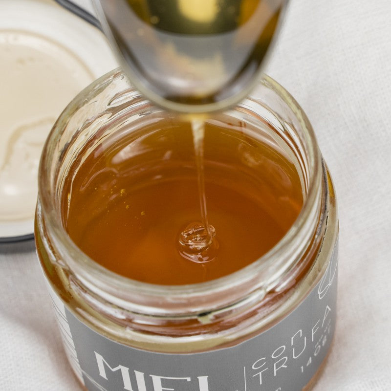 Miel con Trufa Negra (Tuber Melanosporum)