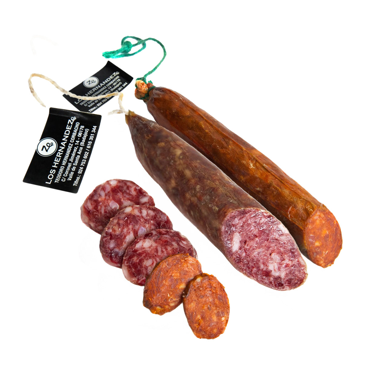 Surtido Salchichón y Chorizo Cular Ibérico Extra - PIEZA ENTERA