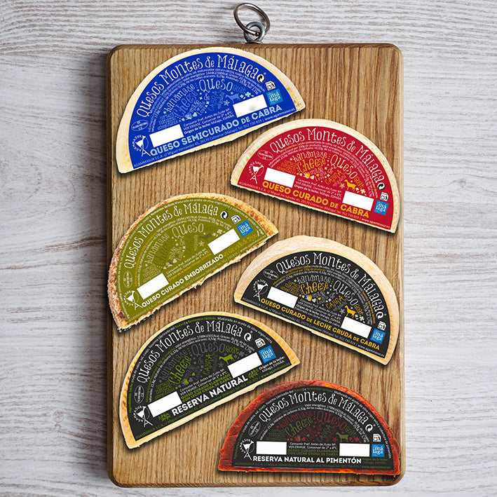 Surtido de Quesos de Cabra Cata Montes de Málaga - Agammasur