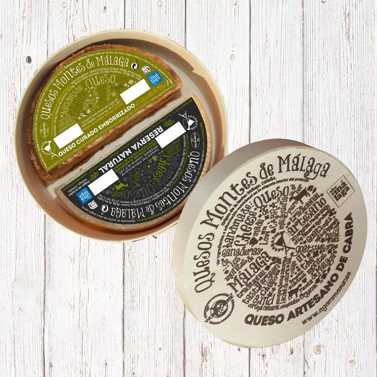 Surtido de Quesos de Cabra Montes de Málaga Pack Especial - Agammasur