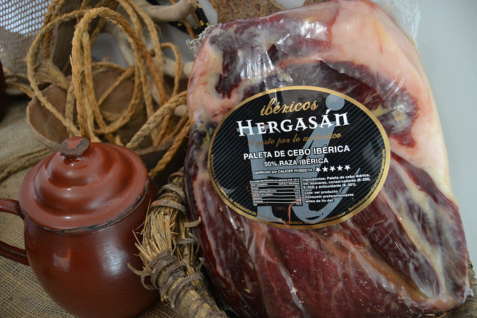 Paleta de Cebo 50% Ibérica - DESHUESADA