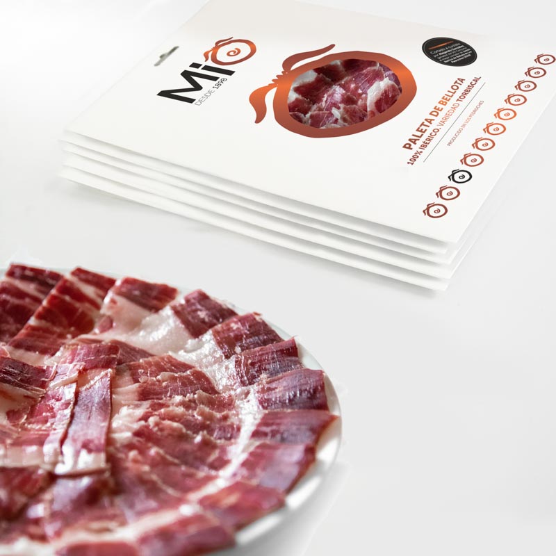 10 sobres Paleta de Bellota 100% Ibérico MIO DOP Los Pedroches