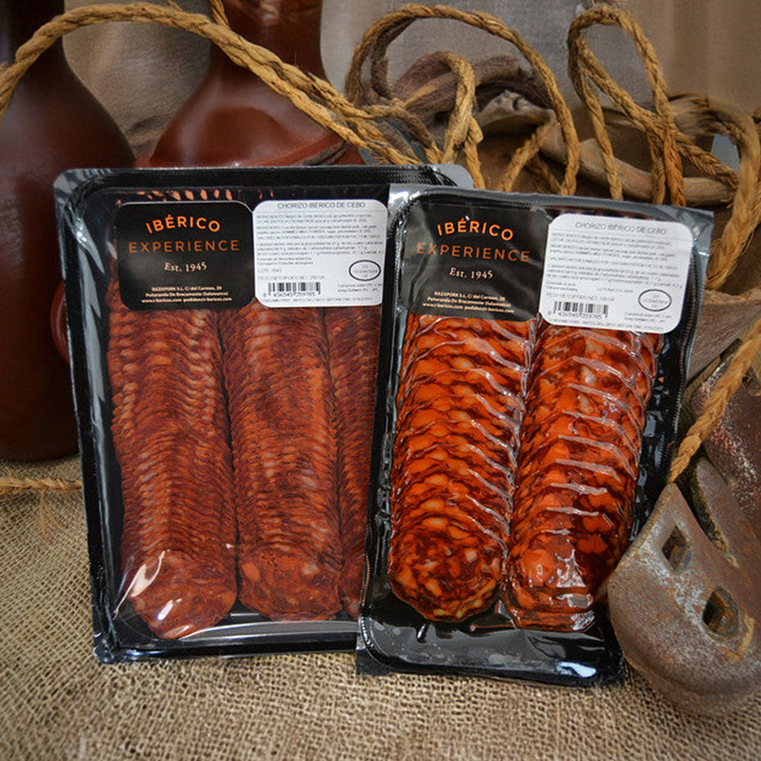 Chorizo de Cebo Ibérico - LONCHEADO A MÁQUINA