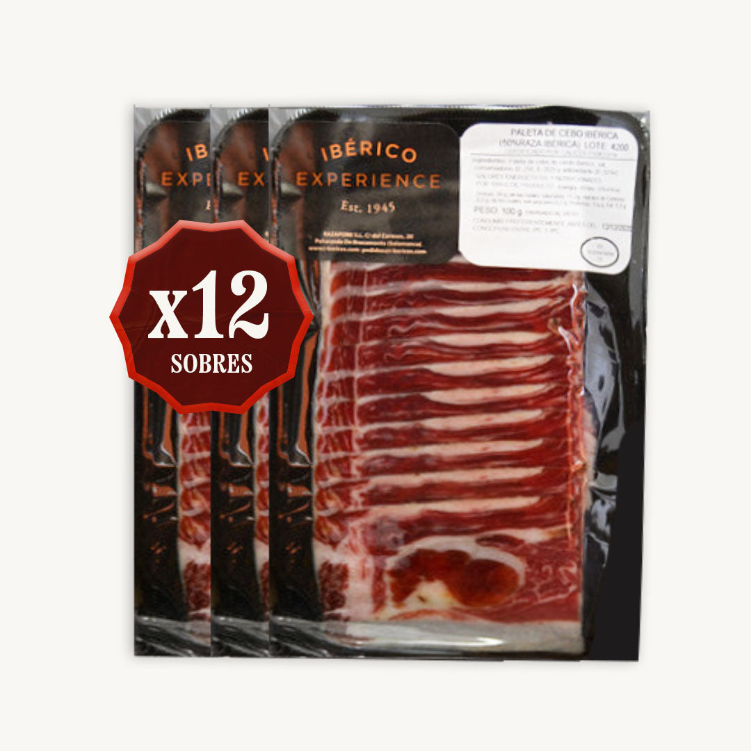 Paleta de Cebo 50% Ibérica - LONCHEADO A MÁQUINA