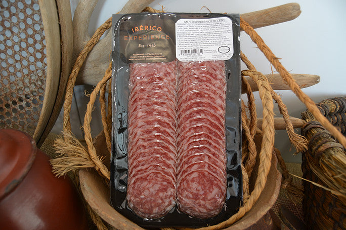 Salchichón de Cebo Ibérico - LONCHEADO A MÁQUINA