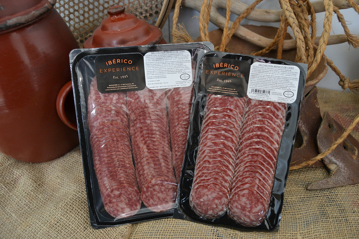 Salchichón de Cebo Ibérico - LONCHEADO A MÁQUINA