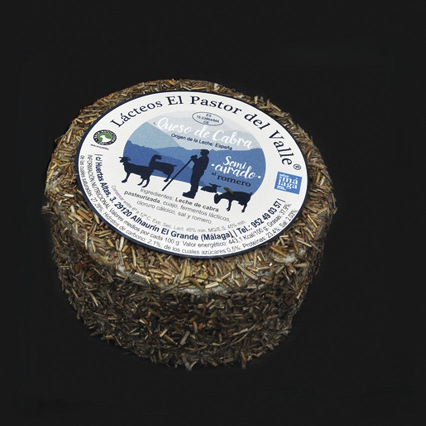 Queso Semicurado de Cabra al Romero