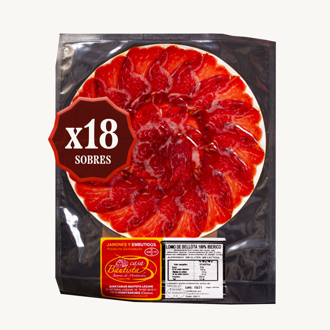 Lomo de Bellota 100% Ibérico - LONCHEADO