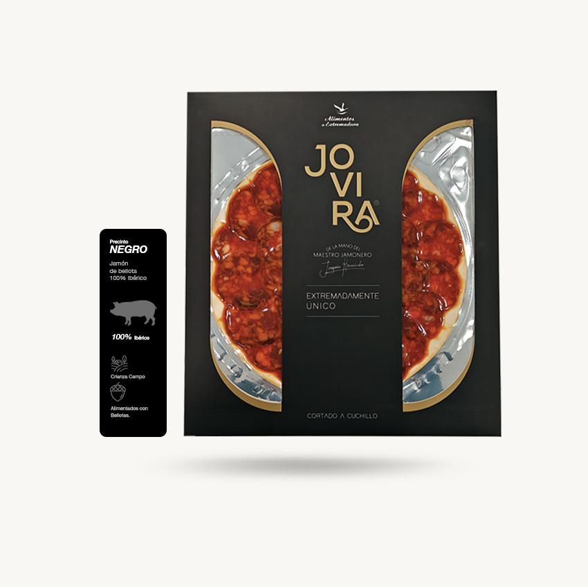 Chorizo de Bellota 100% Ibérico - LONCHEADO
