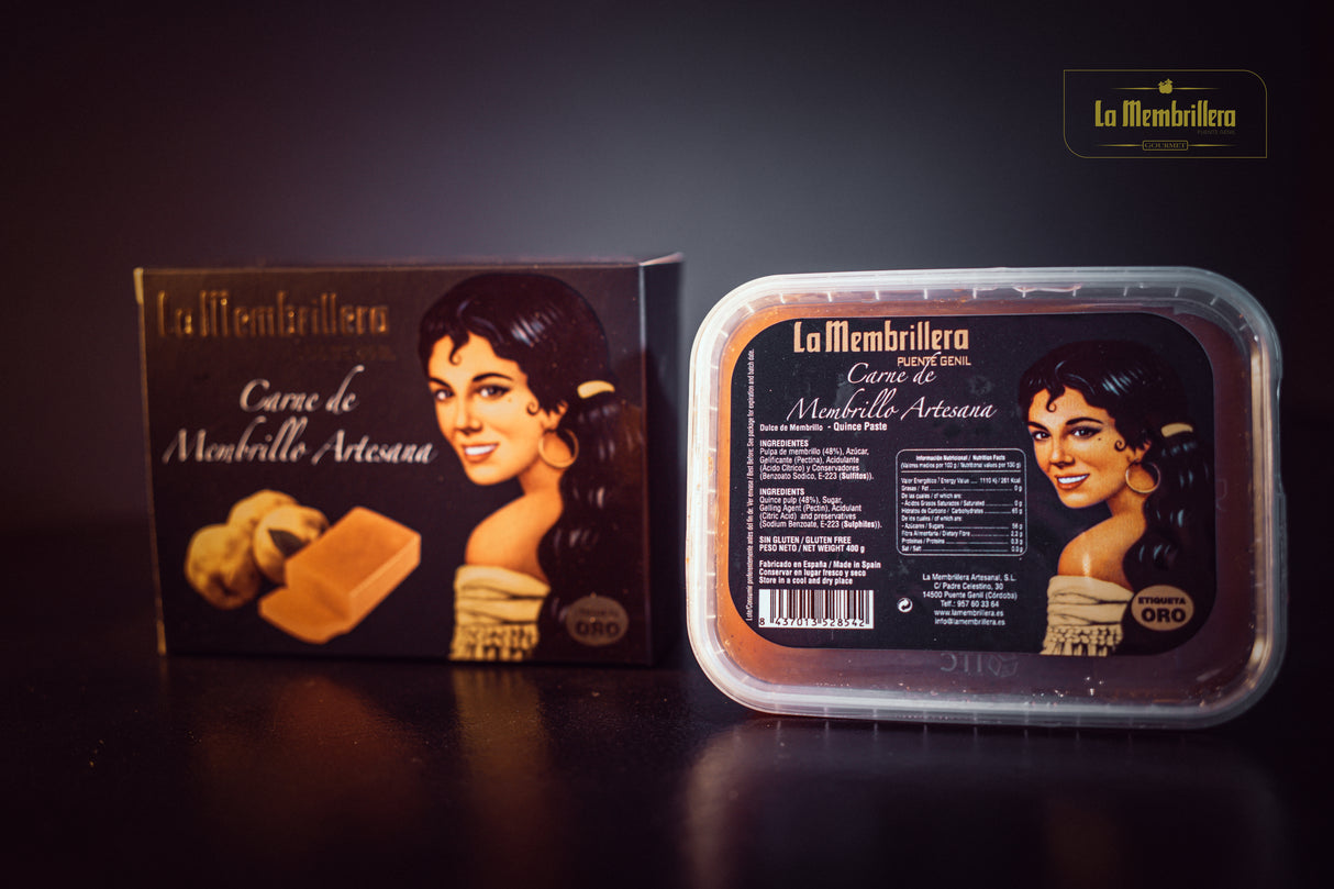 Crema de Membrillo Artesana Etiqueta Oro - La Membrillera