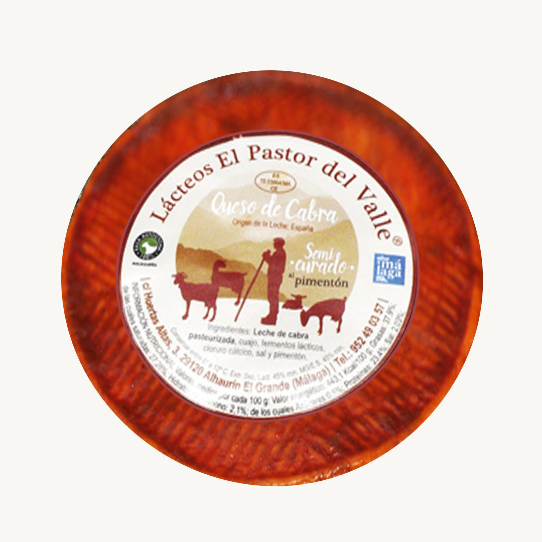 Queso Semicurado de Cabra al Pimentón