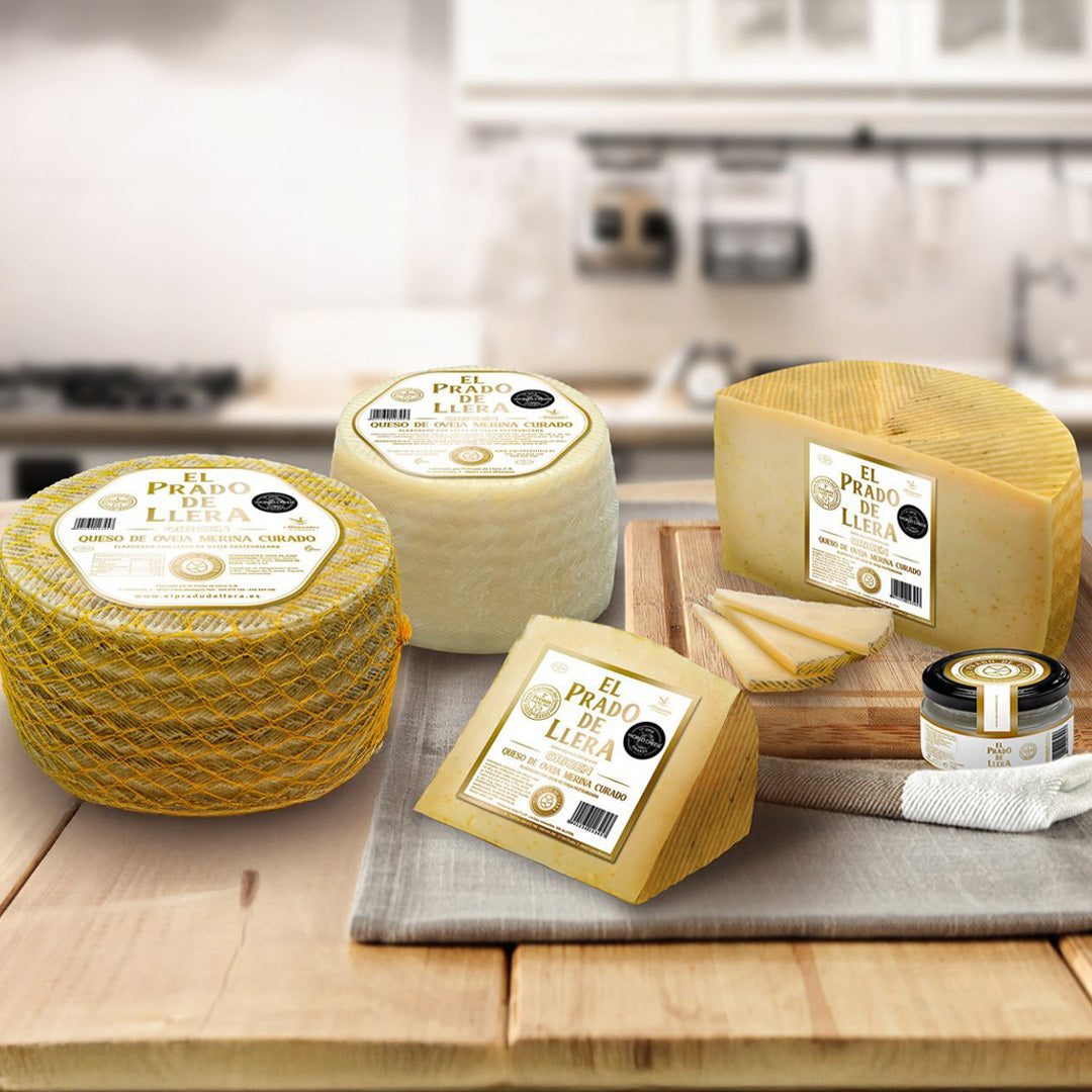 Queso curado de oveja merina con aceite de oliva ORIGEN