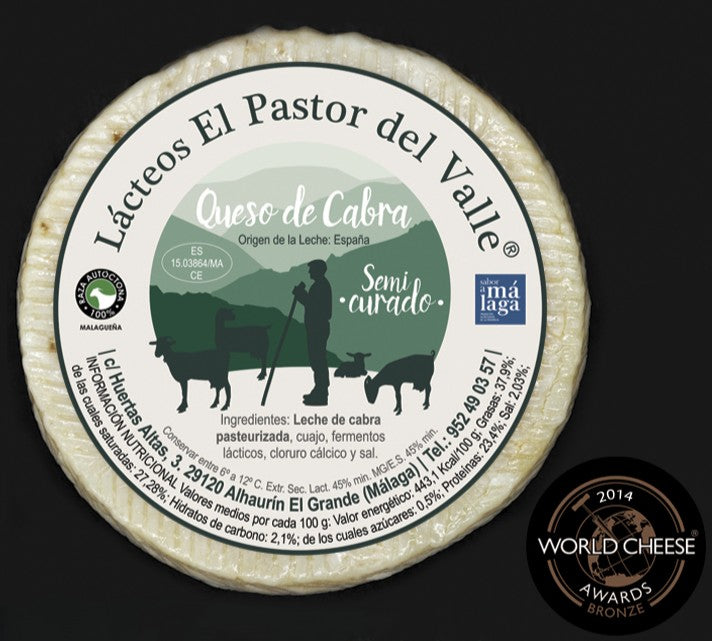 Queso Semicurado de Cabra