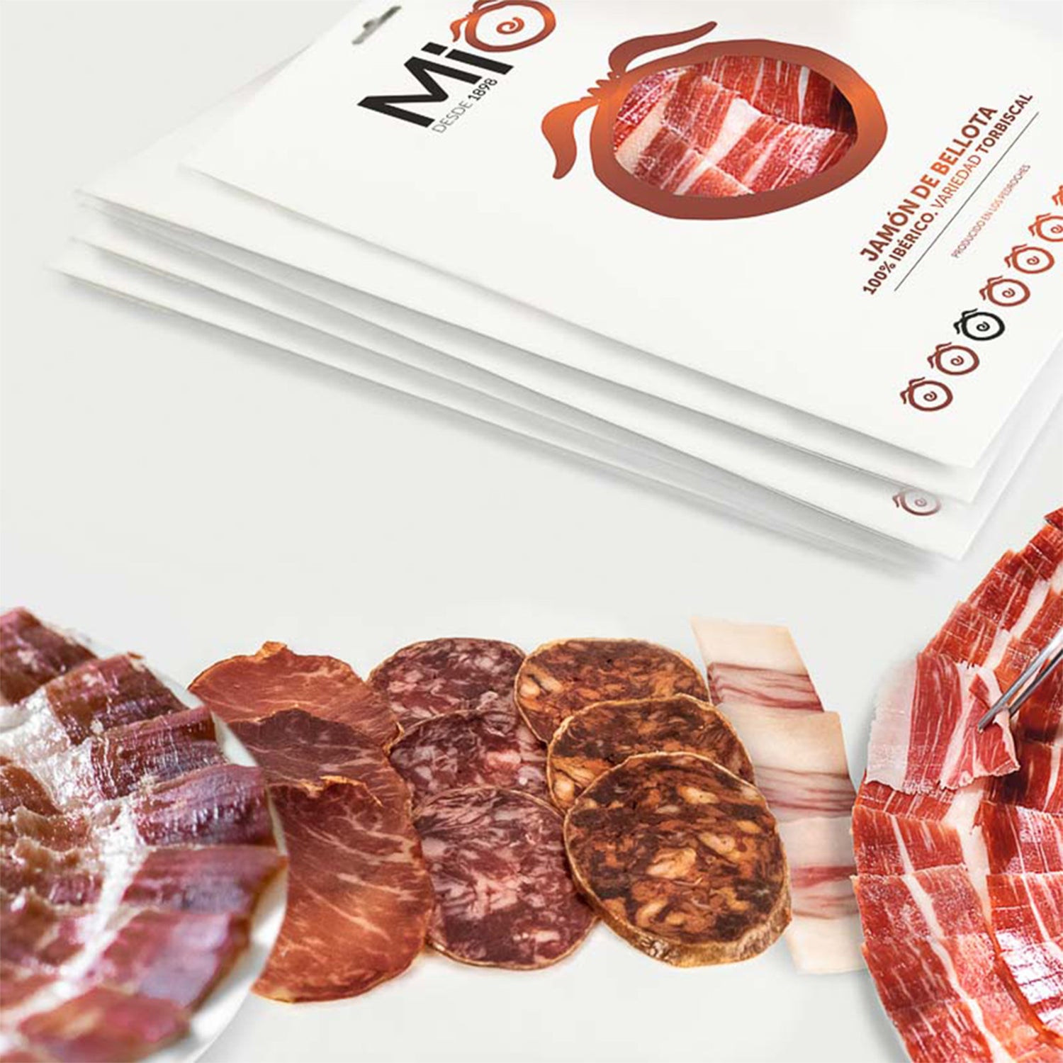 Surtido Detallazo 100% Ibéricos loncheados MIO