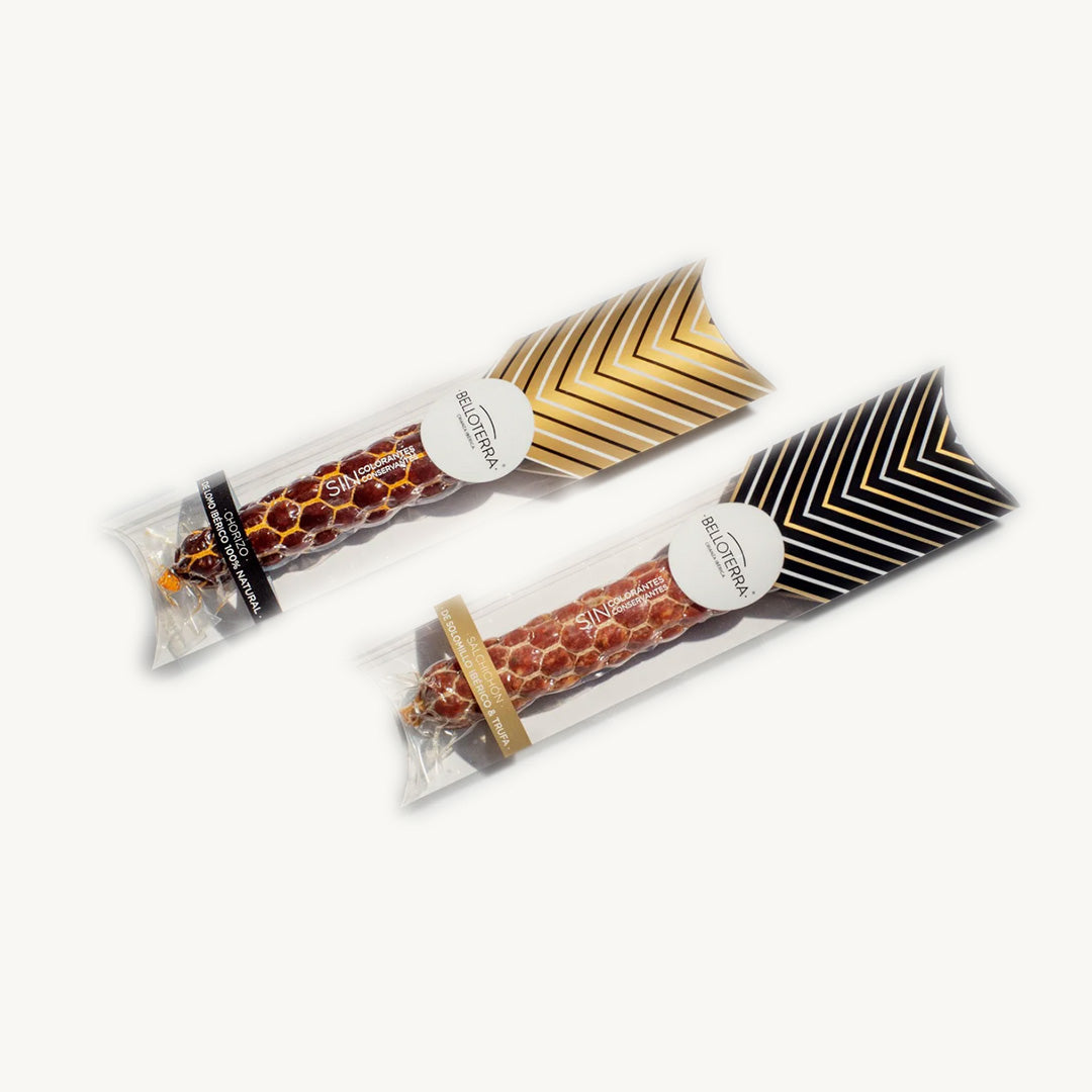 Surtido Embutidos Premium - Salchichón de Solomillo y Chorizo de Lomo - PIEZA ENTERA
