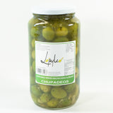Aceitunas Verdes Machacadas Aliñadas Chupadeo