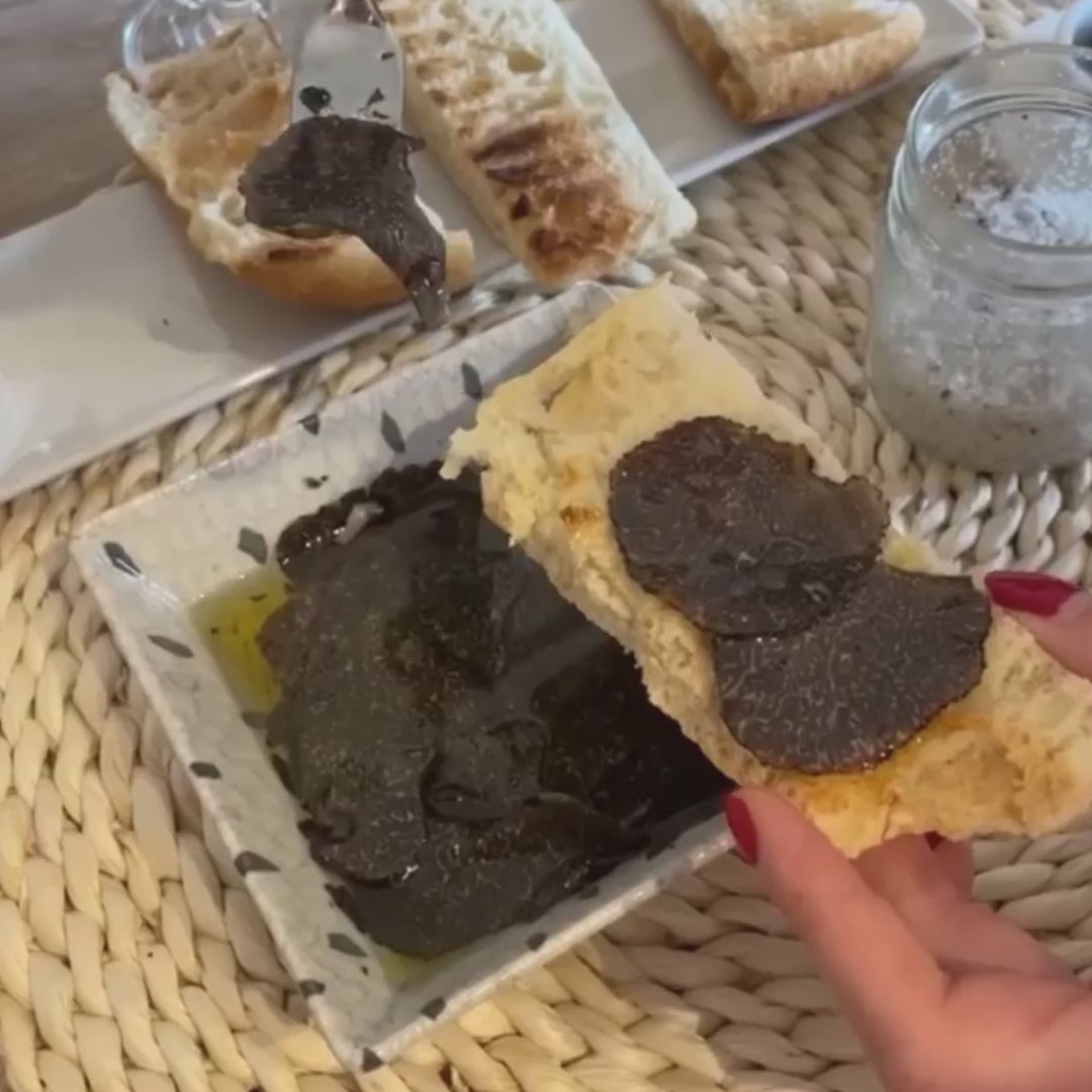 Trufa en láminas (Tuber Melanosporum)