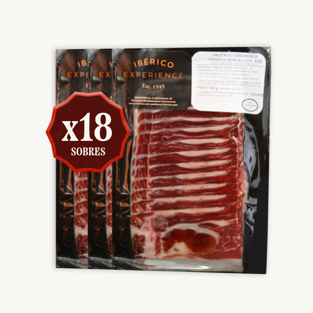 Paleta de Cebo 50% Ibérica - LONCHEADO A MÁQUINA