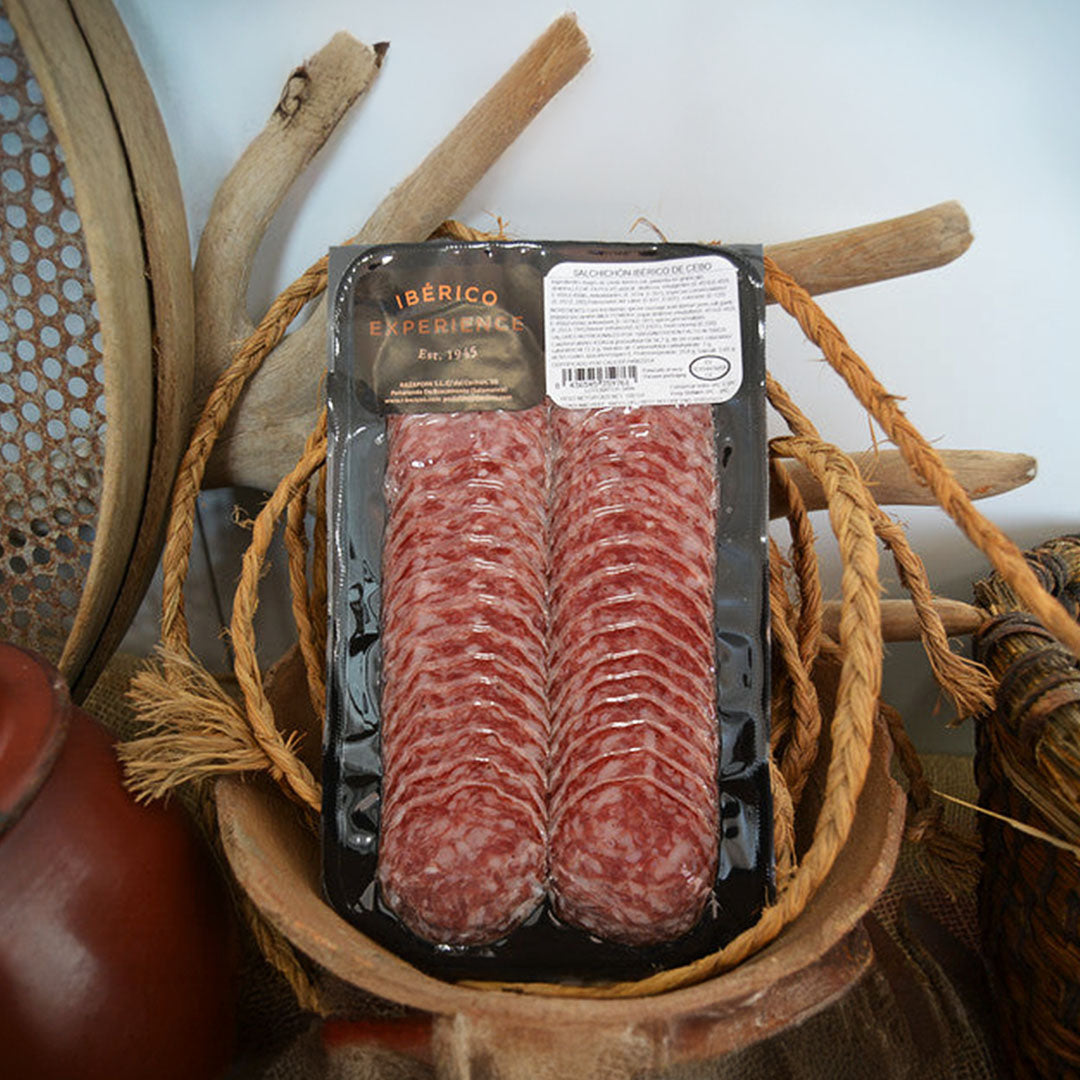 Salchichón de Cebo Ibérico - LONCHEADO A MÁQUINA