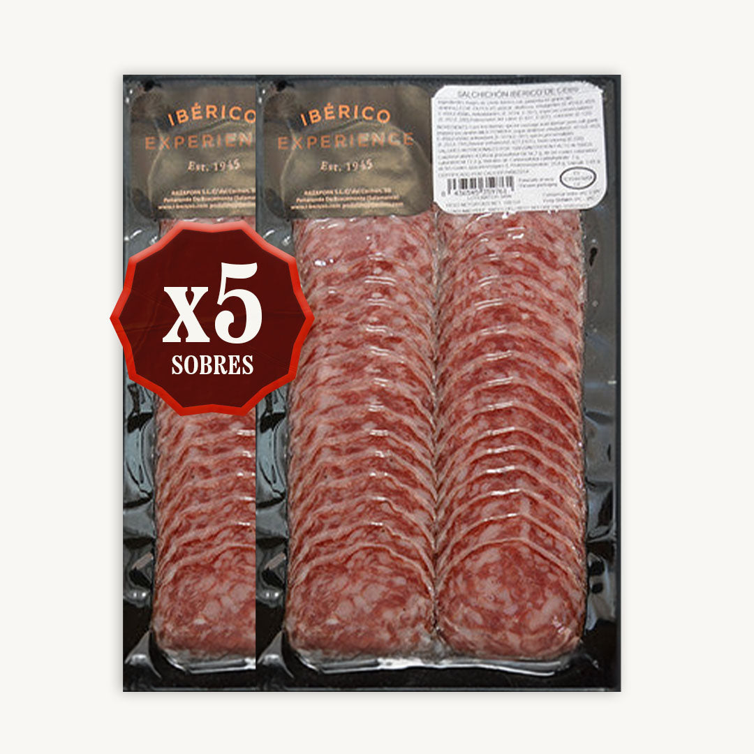 Salchichón de Cebo Ibérico - LONCHEADO A MÁQUINA